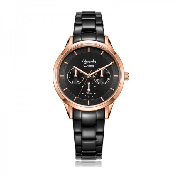 Alexandre Christie AC 2A39 Rosegold Black BFBBRBA